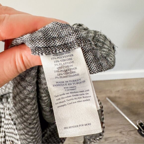 Faherty Boys Black Gingham Shirt - Picture 6 of 7